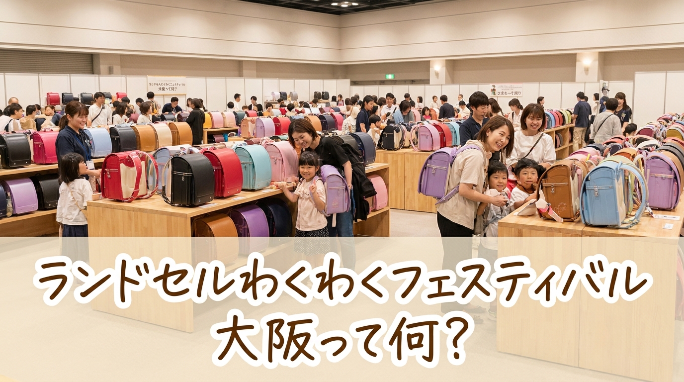 ランドセルわくわくフェスティバル大阪って何?