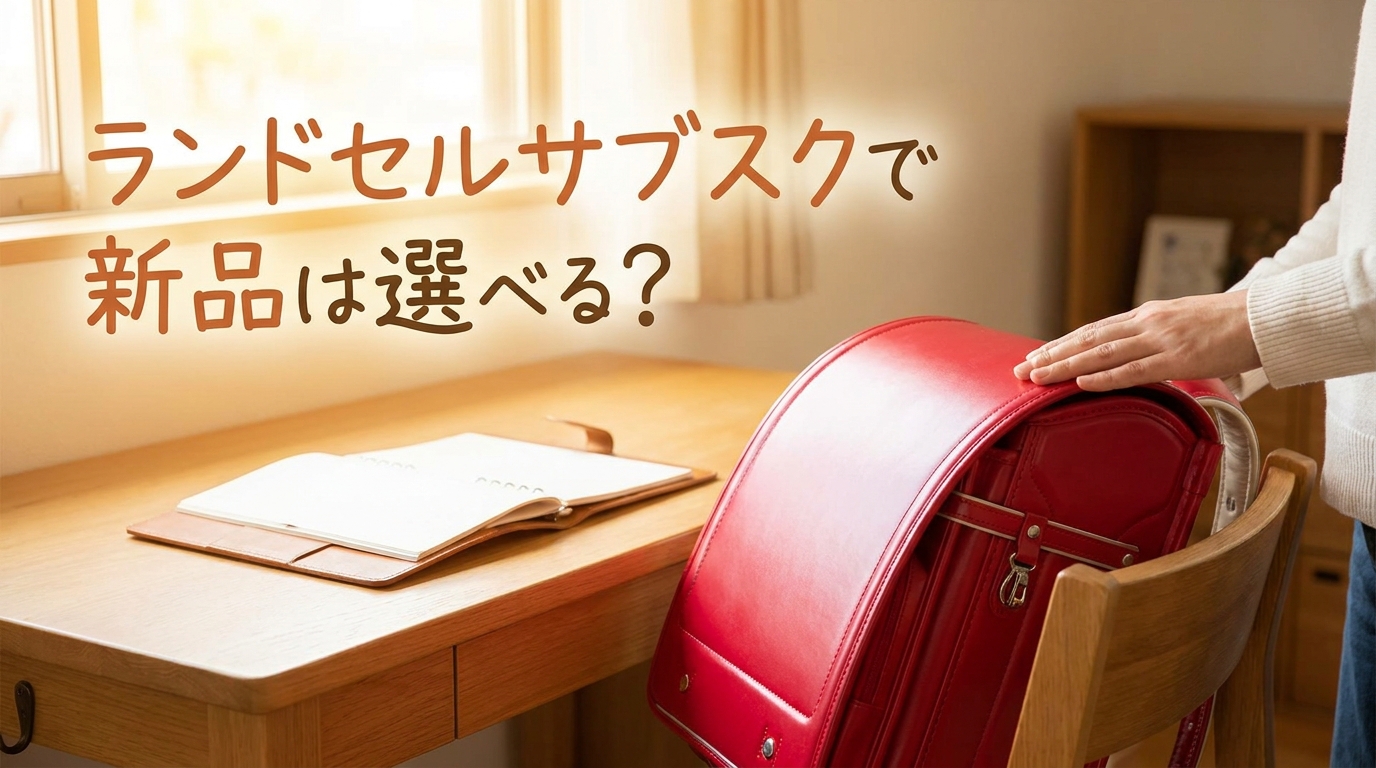 ランドセルサブスクで新品は選べる?