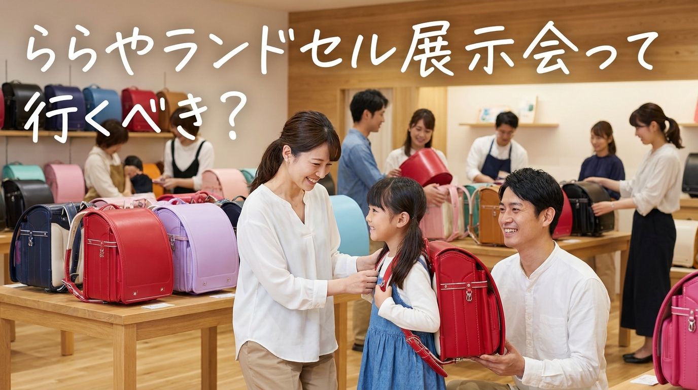 ららやランドセル展示会って行くべき?