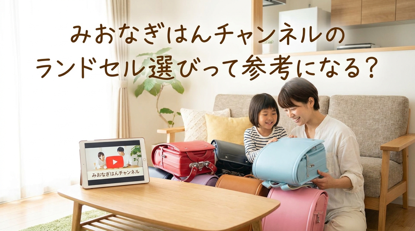 みおなぎはんチャンネルのランドセル選びって参考になる?