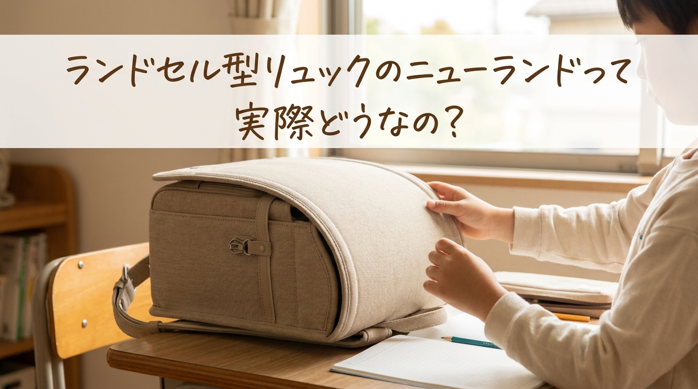 ランドセル型リュックのニューランドって実際どうなの?