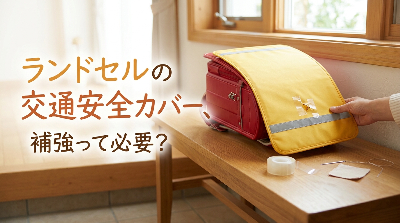 ランドセルの交通安全カバー、補強って必要?