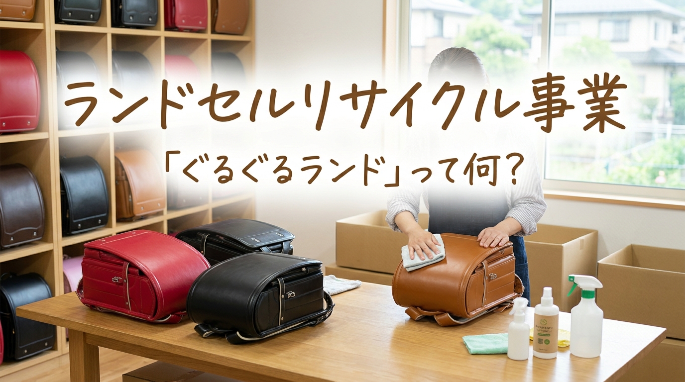 ランドセルリサイクル事業「ぐるぐるランド」って何?