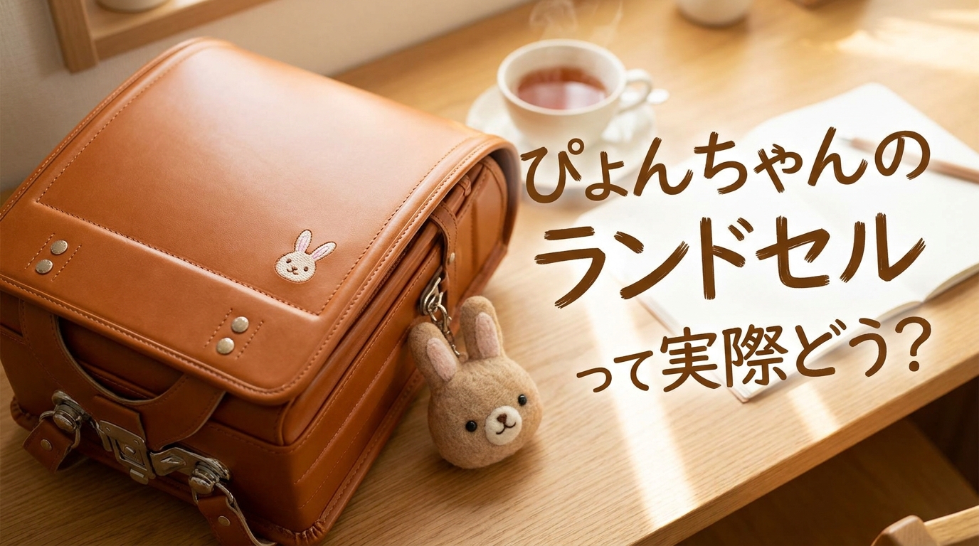 ぴょんちゃんのランドセルって実際どう？