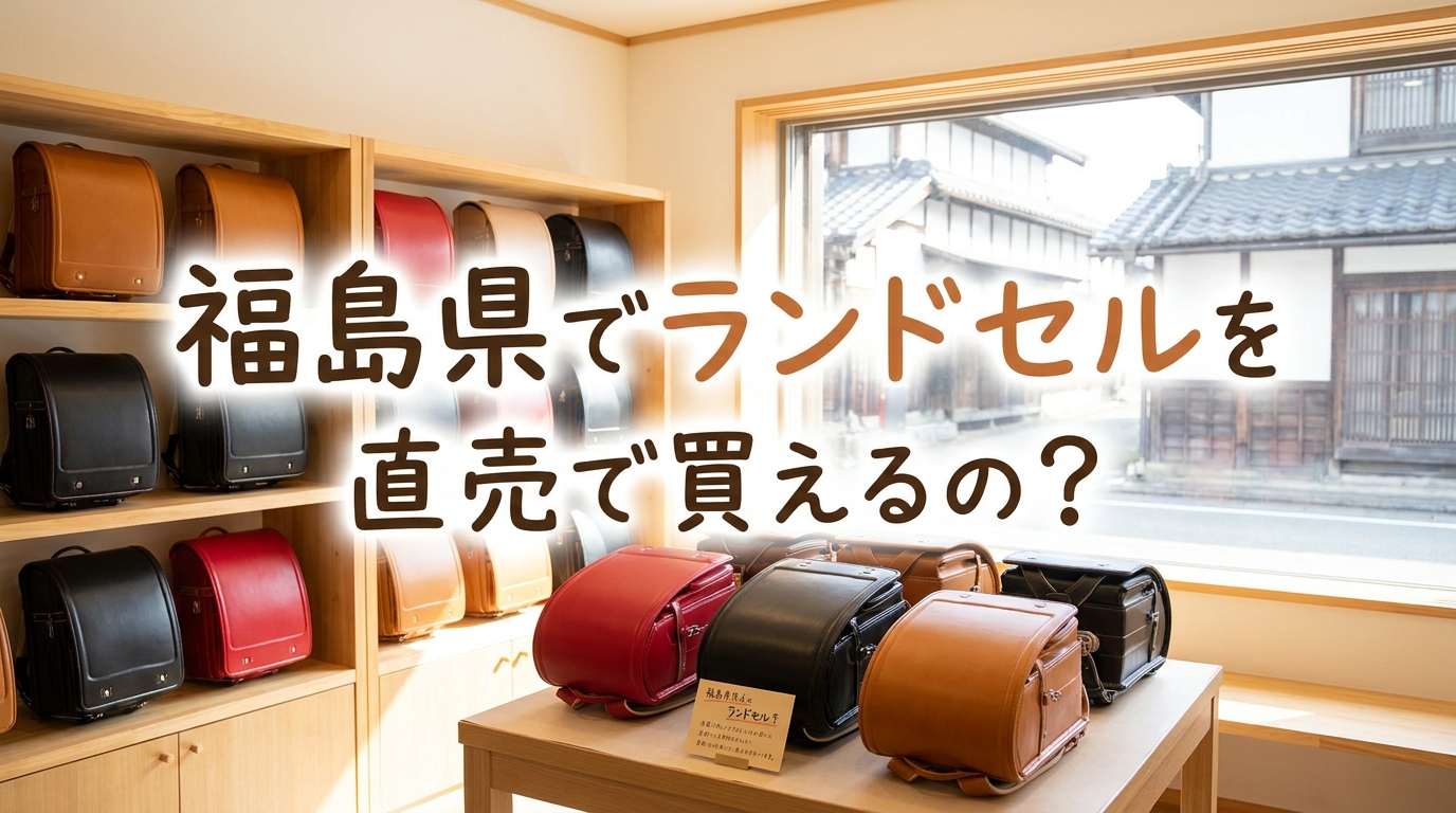 福島県でランドセルを直売で買えるの?