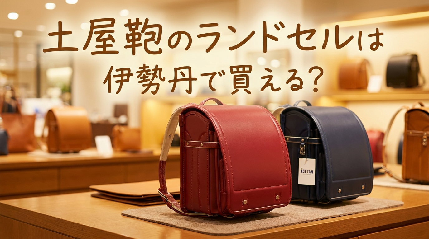 土屋鞄のランドセルは伊勢丹で買える?