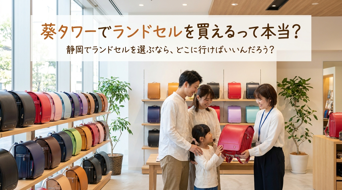 葵タワーでランドセルを買えるって本当?