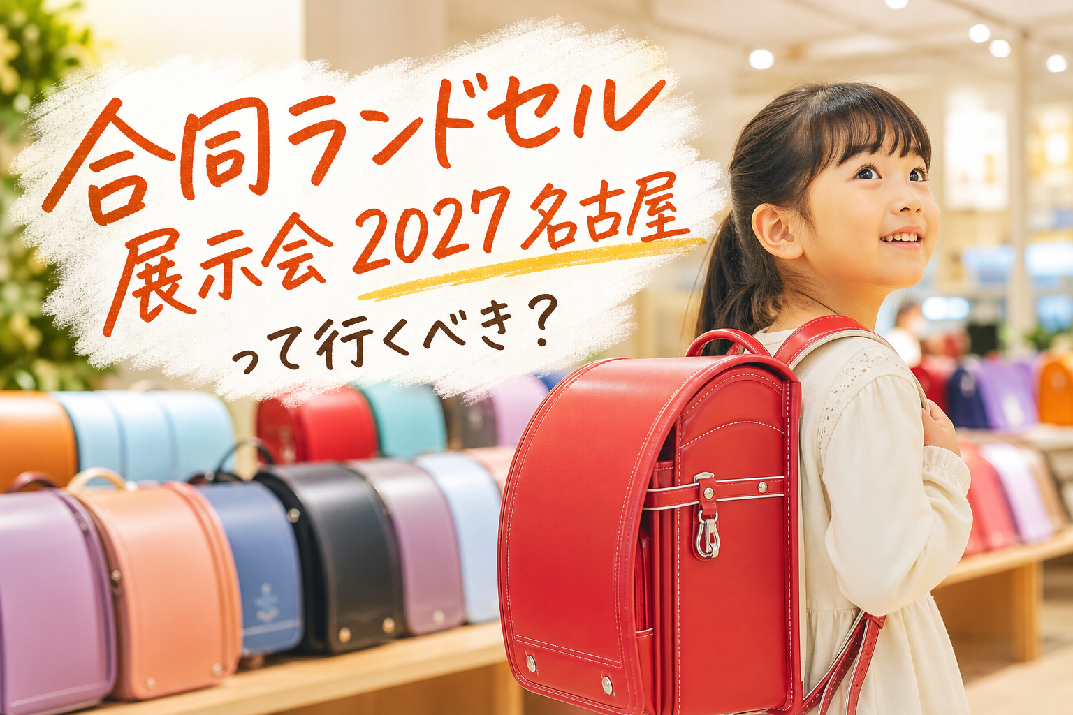 合同ランドセル展示会2027名古屋って行くべき?