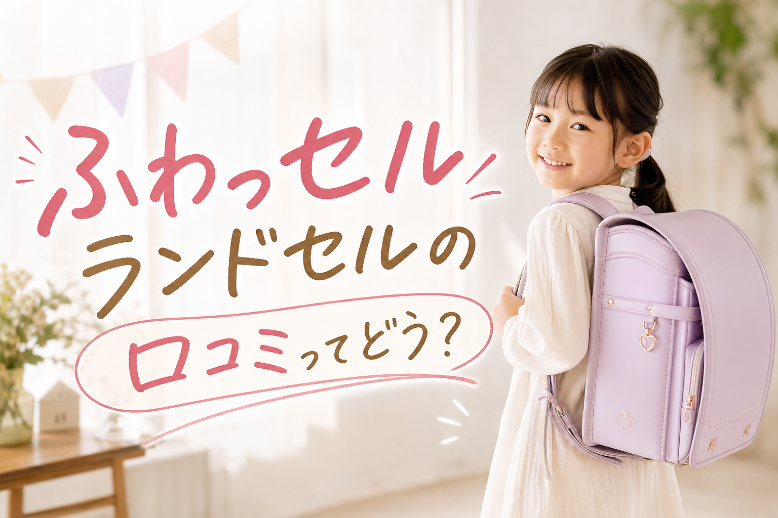 ふわっセルランドセルの口コミってどう?