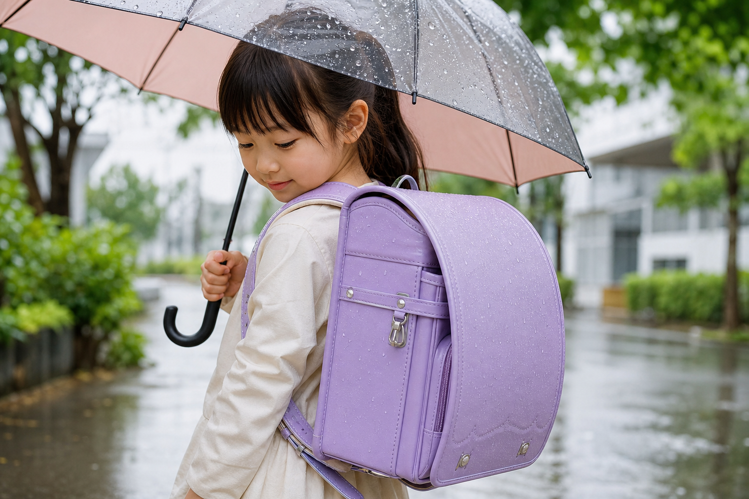 ふわりぃランドセルの防水性って実際どうなの?