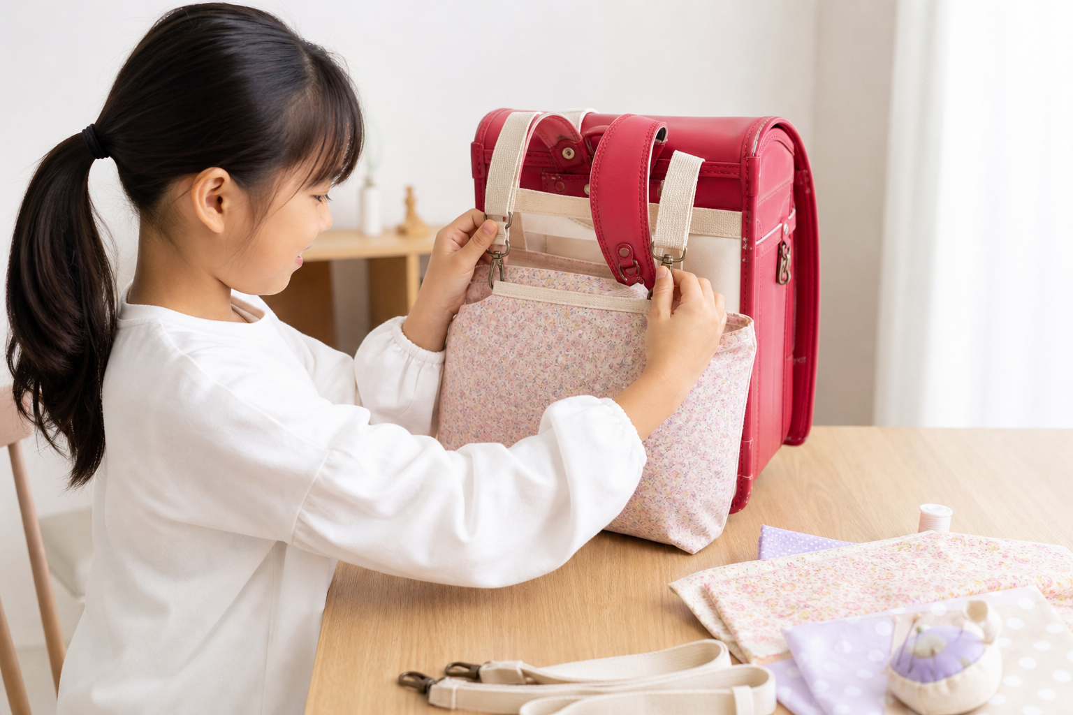 ランドセルの補助バッグは手作りできる?