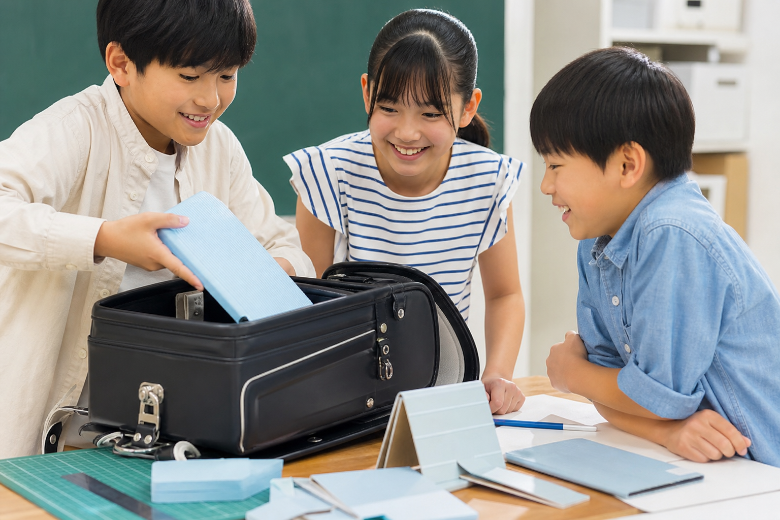 ランドセルを小学生が発明して軽くした?