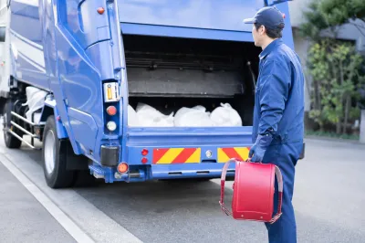 ランドセルはごみ収集車で回収できる？