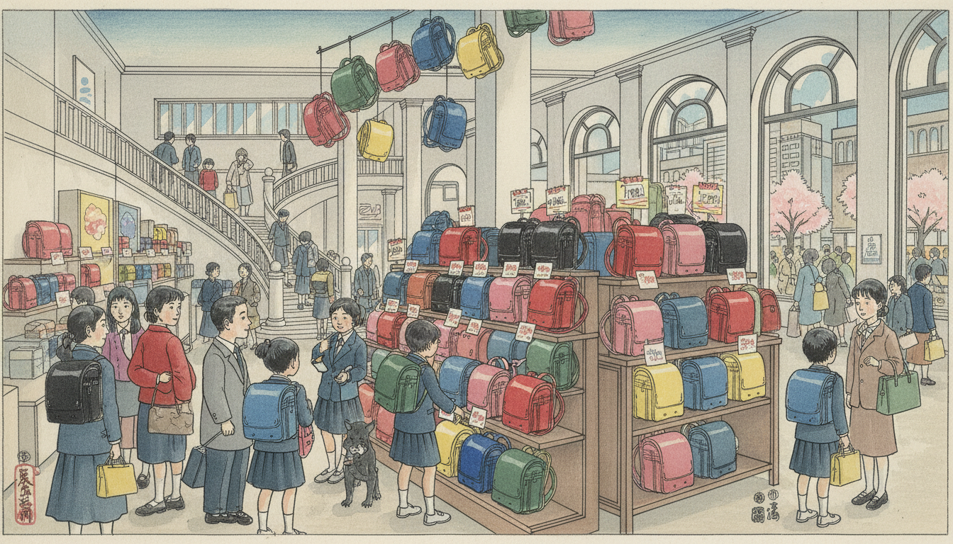 百貨店のランドセルセールは狙い目です！