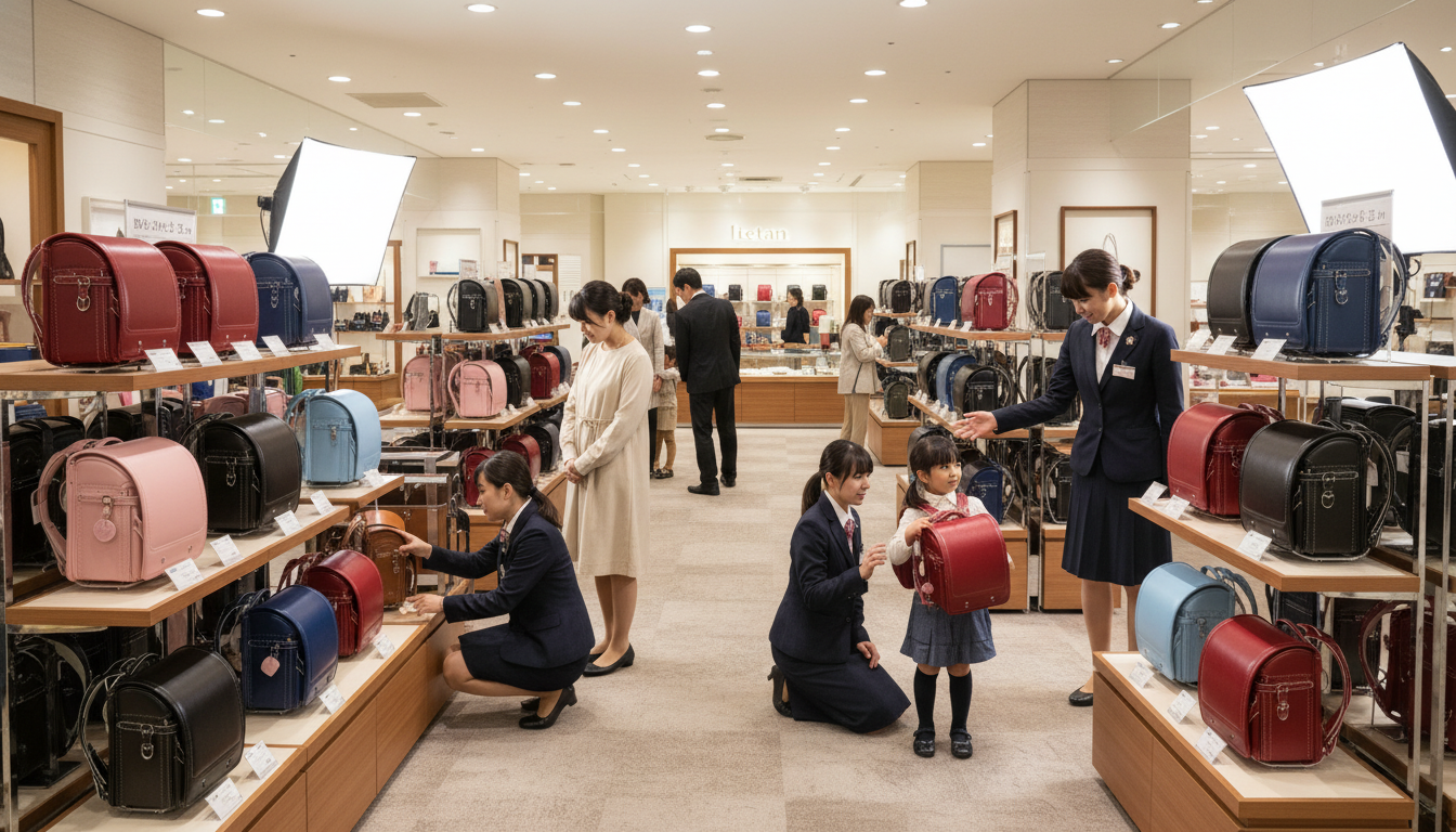 新宿伊勢丹のランドセル売り場は品揃えと専門サポートが魅力