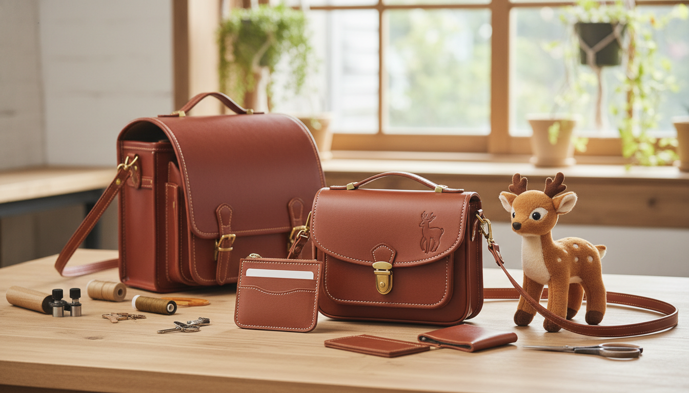 バンビのランドセルリメイクで作れるアイテムと価格