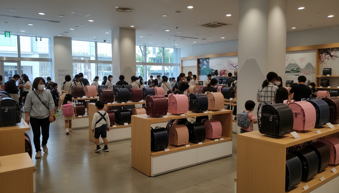 岩田屋のランドセル展示会は天神で開催される合同イベント