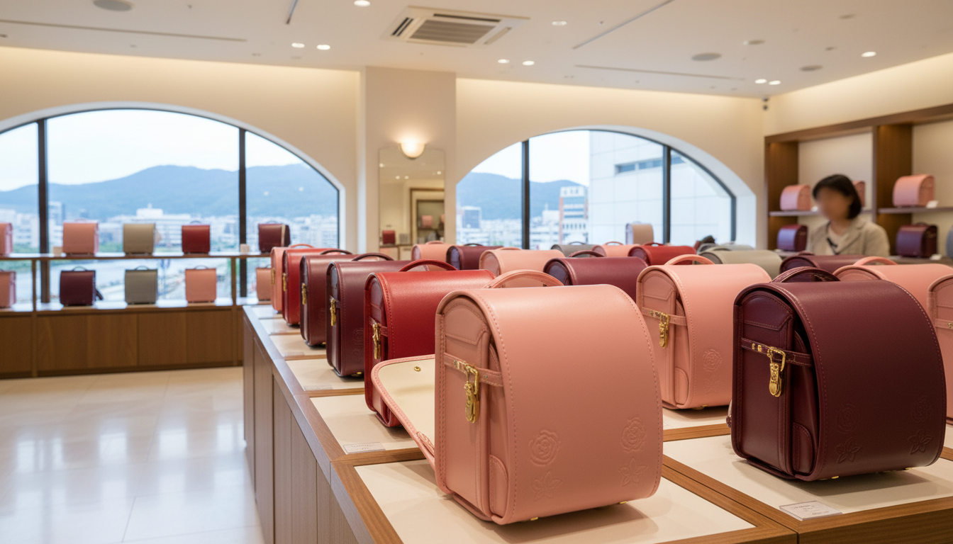 グリローズのランドセルは広島の新店舗で見られます