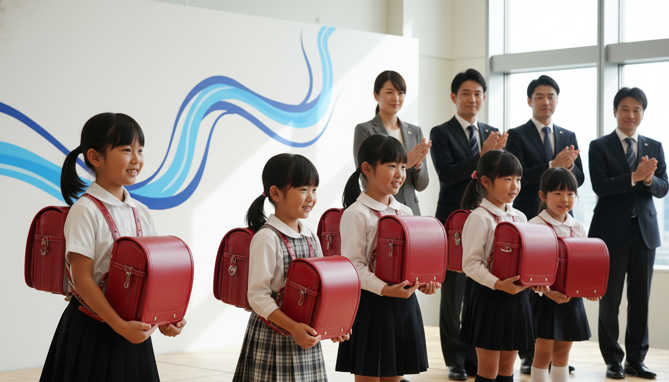 ソニーランドセル贈呈式は67年続く温かな伝統行事です