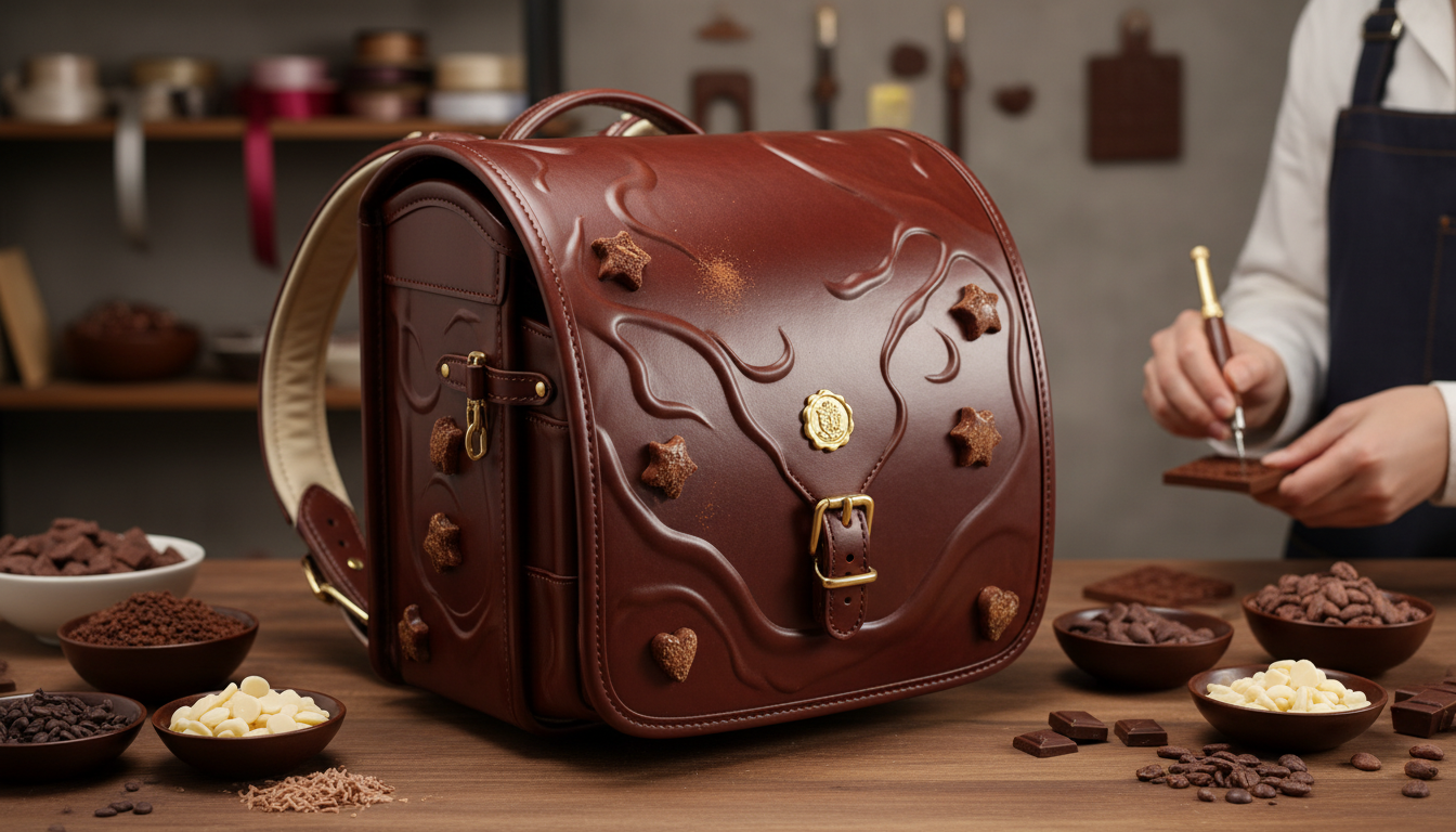 ララちゃんランドセルのチョコレートは自分だけのオリジナルが作れる