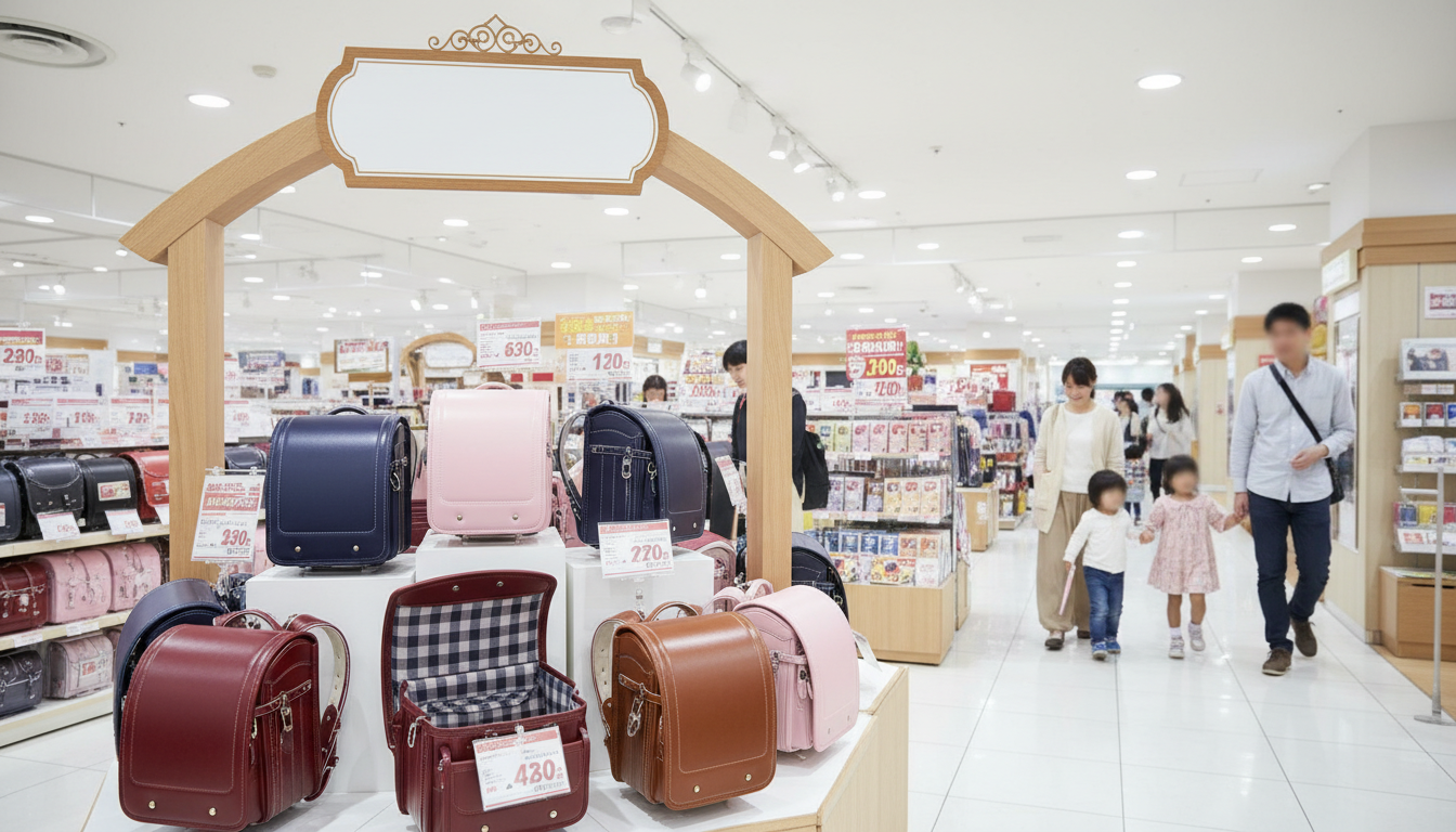 ゆめタウンで買えるランドセルの具体例