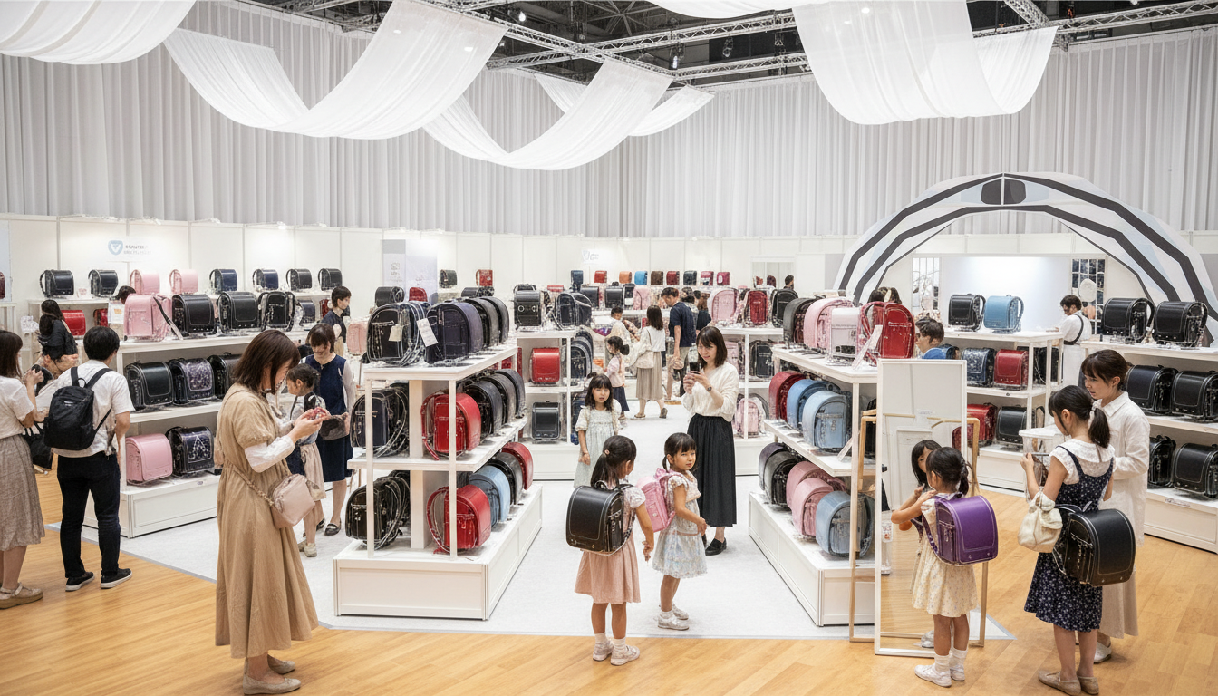 リリコランドセル展示会2027とは全国で試着できるイベントなんです