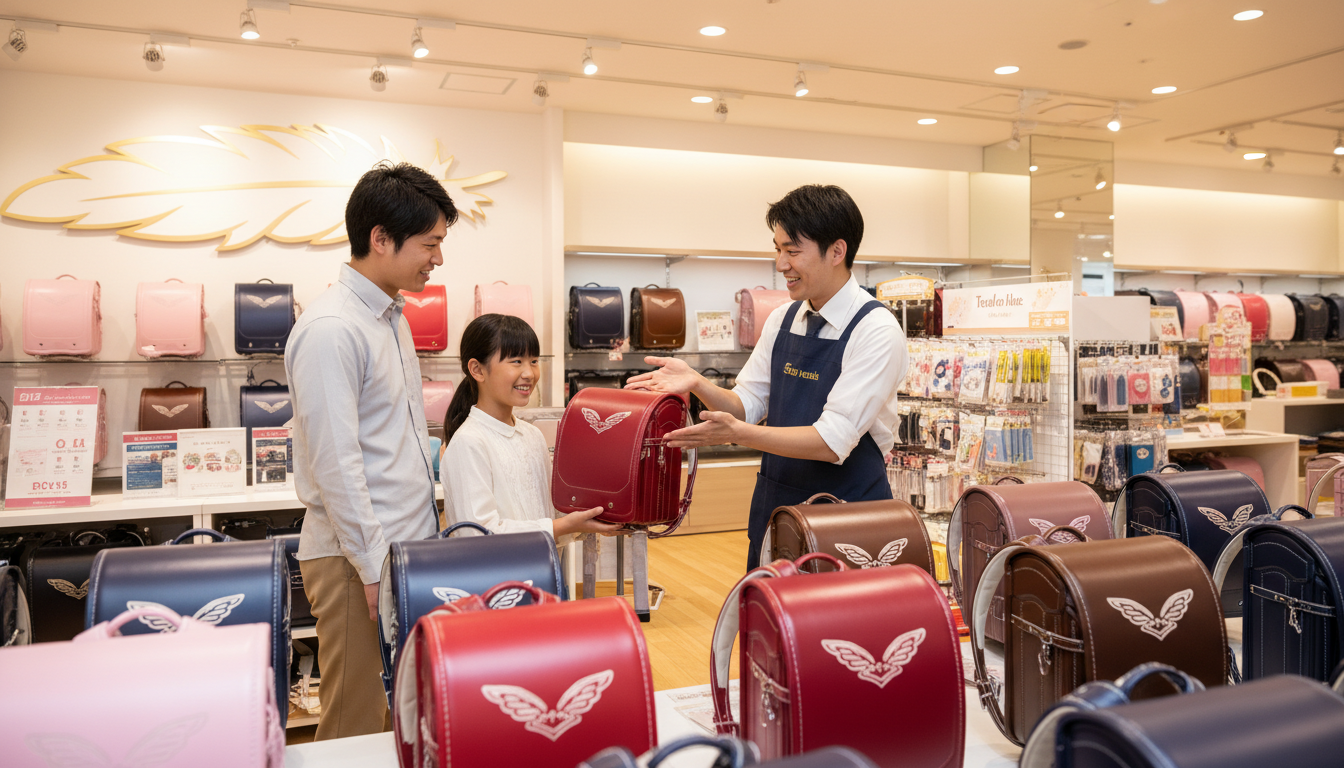 天使の羽ランドセル直営店は専門スタッフのサポートが魅力
