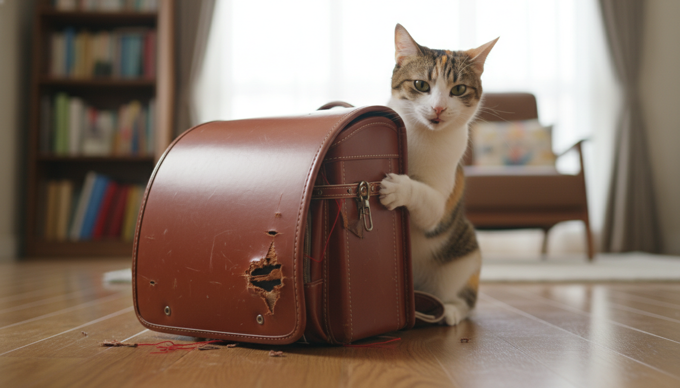なぜ猫はランドセルを選ぶのか