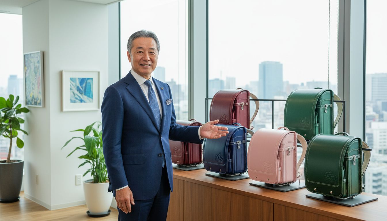 リリコランドセルの社長さんは福知英也さん