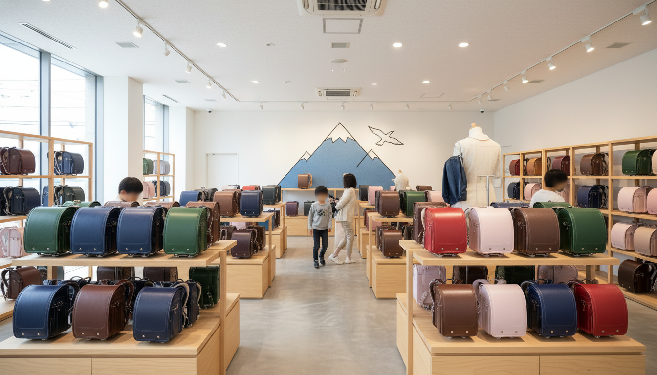 norokkaランドセルが見られる主な店舗