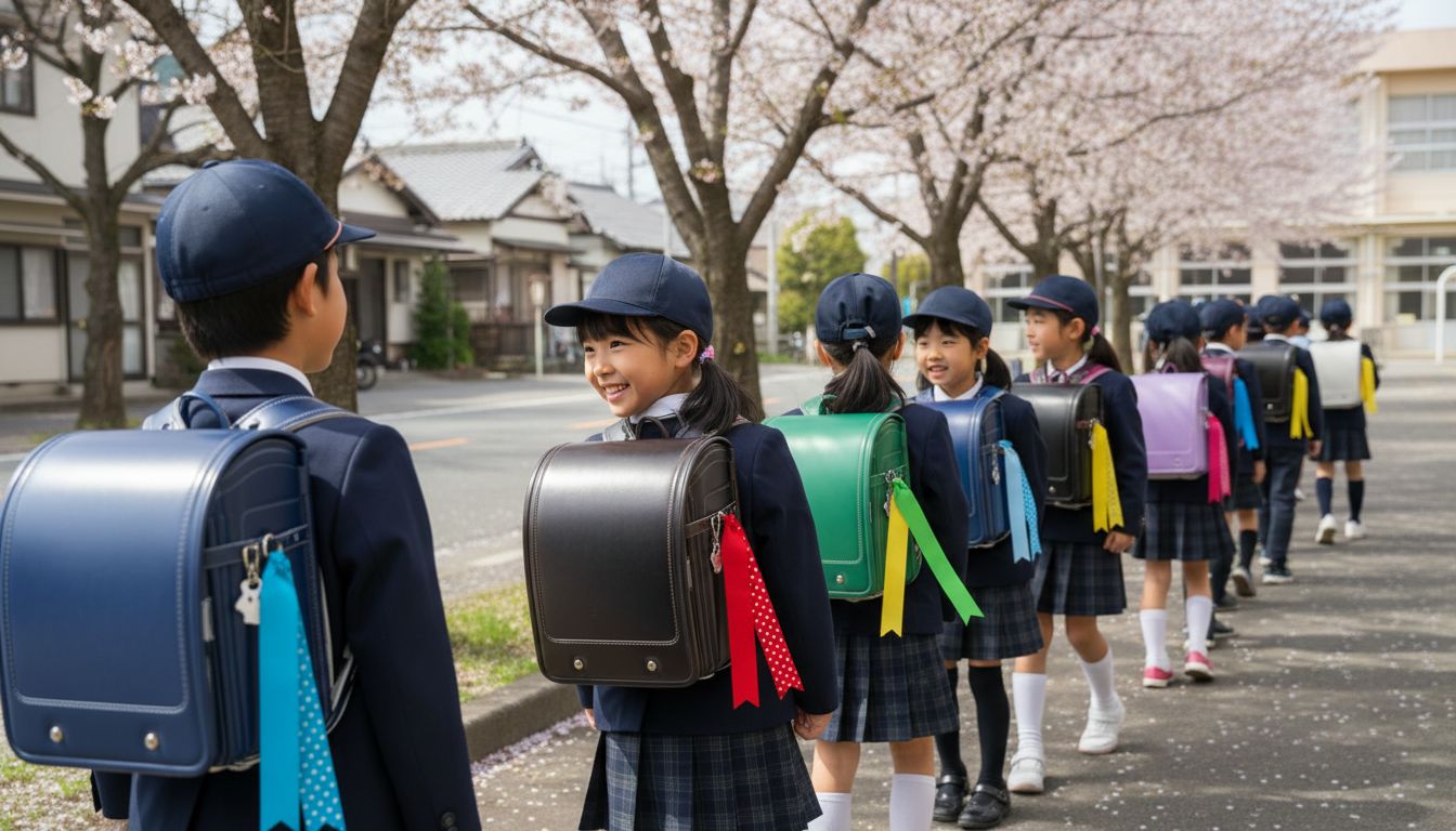 登校班リボンは通学ルートを識別するための安全グッズです