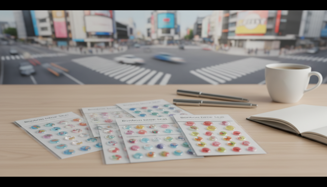 シブヤ文房具でボンボンドロップシールを扱っている理由