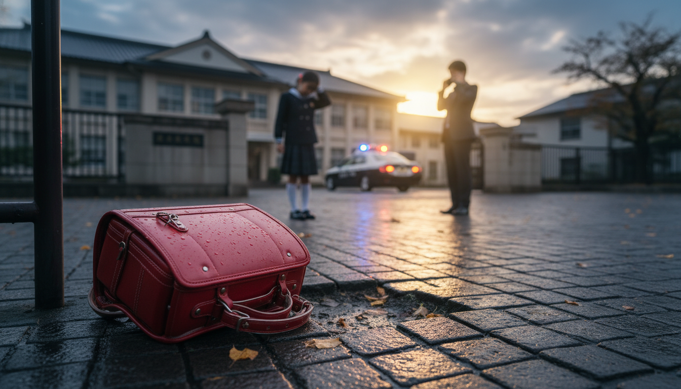 ランドセルが盗まれた時は、すぐに学校と警察に連絡を