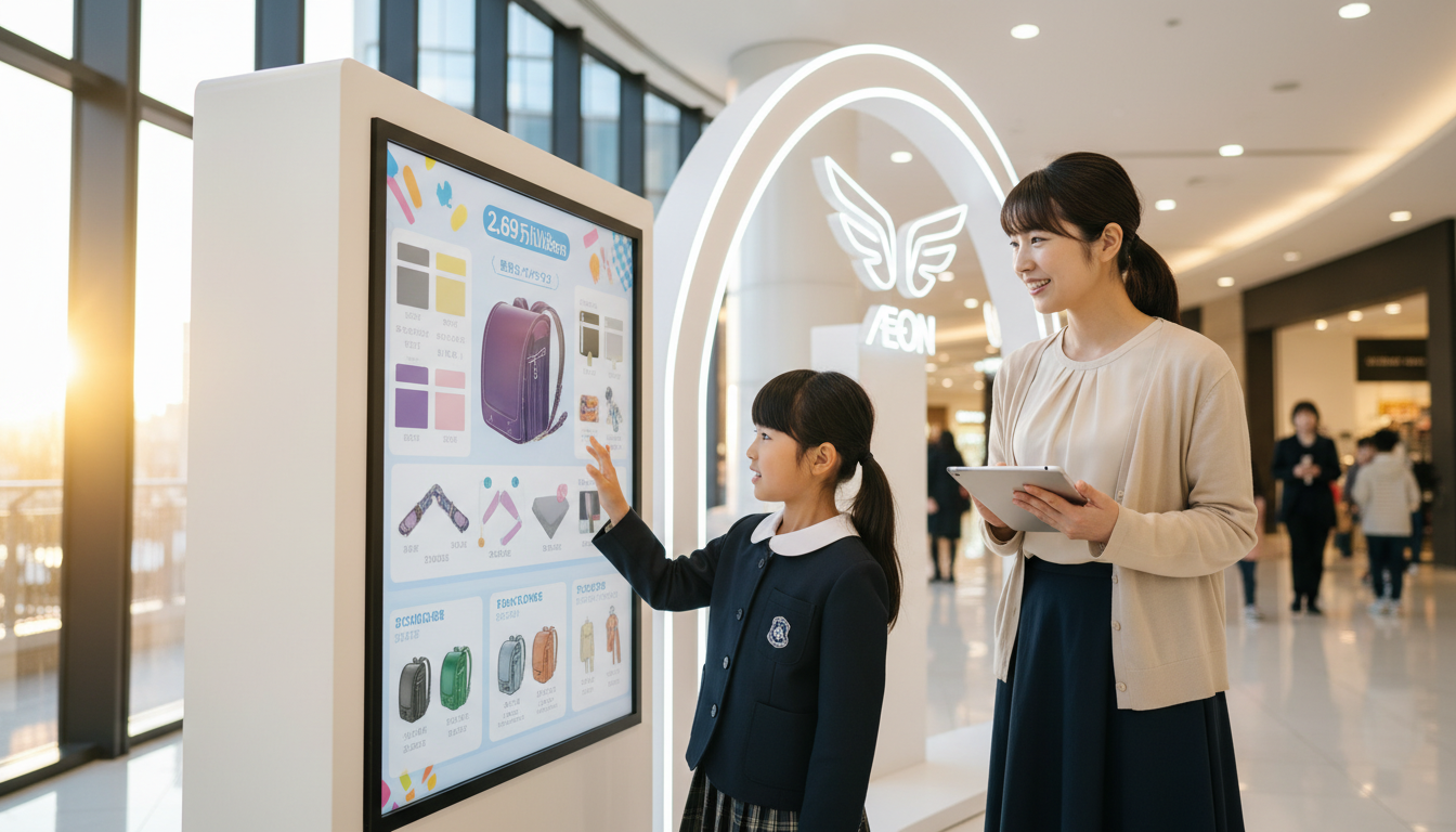 イオンのランドセルシミュレーションで269万通りの組み合わせが試せます