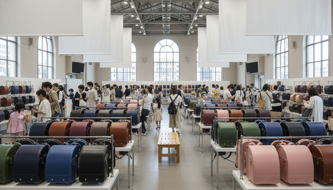 土屋鞄のランドセル展示会2027は全国で開催される出張店舗です