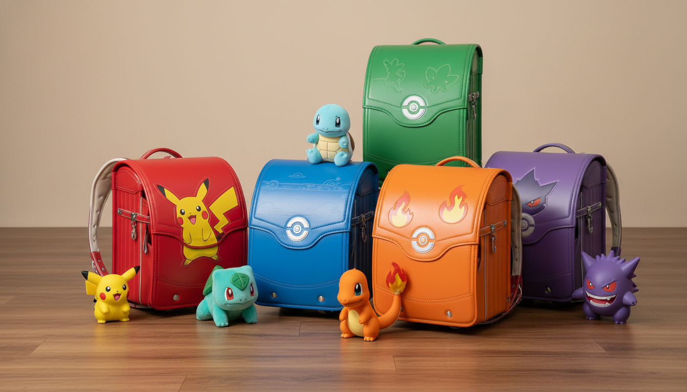 ポケモンランドセルの具体的なラインナップ