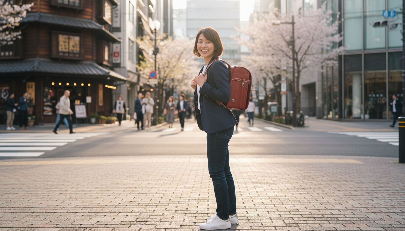 実際に大人がランドセルを背負うとどうなる？具体例をご紹介