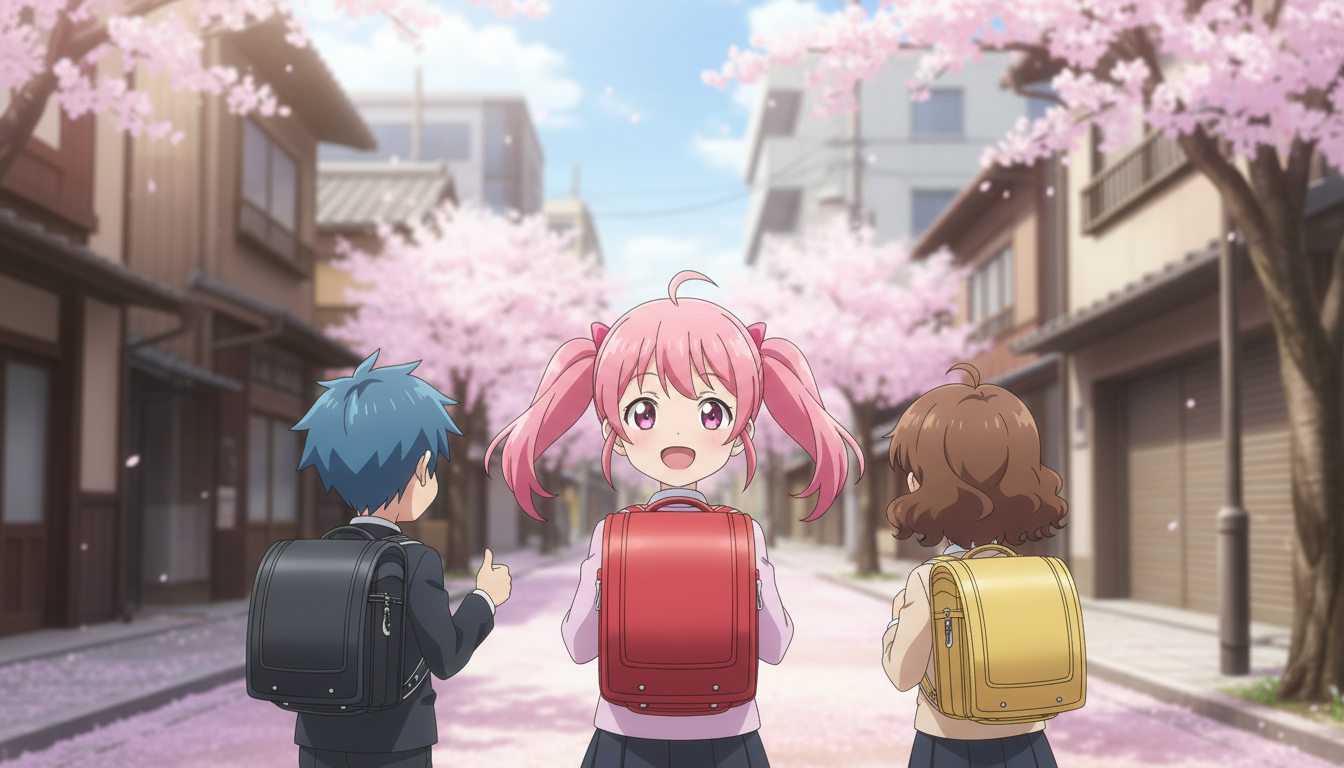 アニメのランドセルキャラは小学生の可愛らしさの象徴