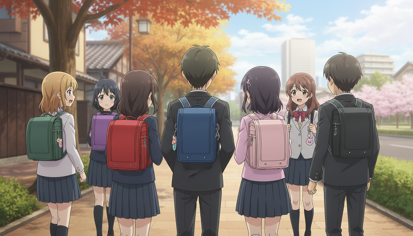 人気のランドセルアニメキャラたち