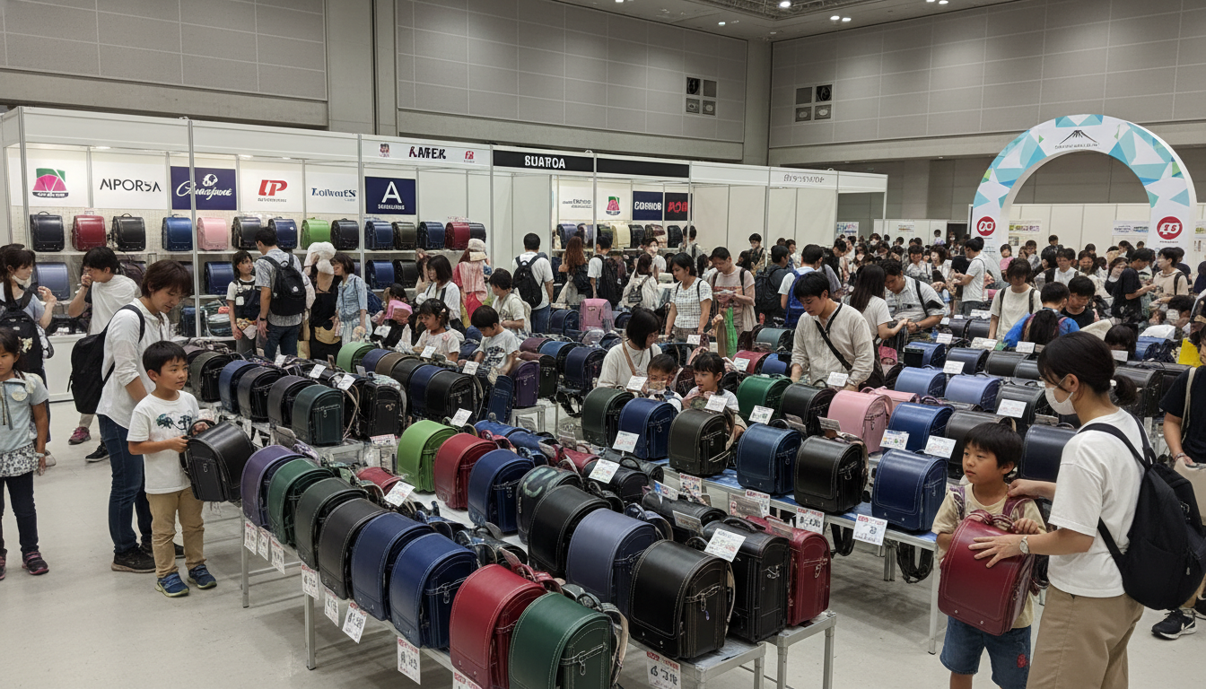 ランドセルわくわくフェスティバル静岡は人気ブランドが集まる合同展示会