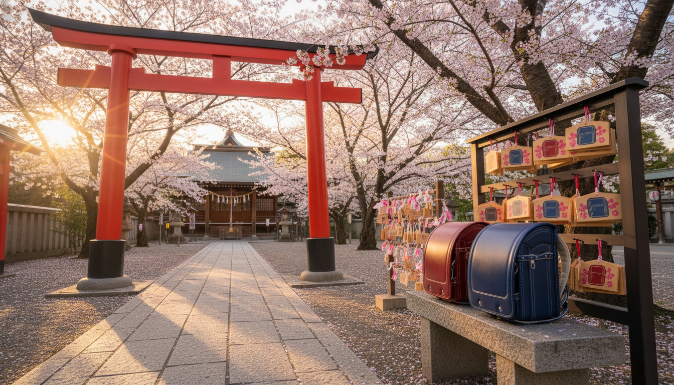白鷺神社のランドセル祈願とは