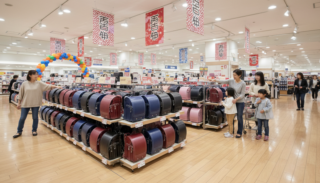 アピタランドセルセールの具体例をご紹介します