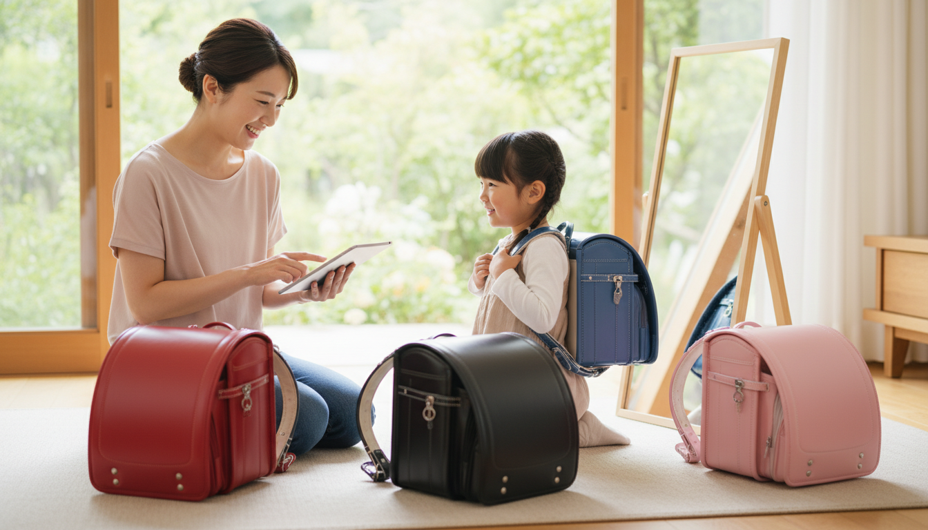 なぜ自宅でのランドセル試着が便利なのか