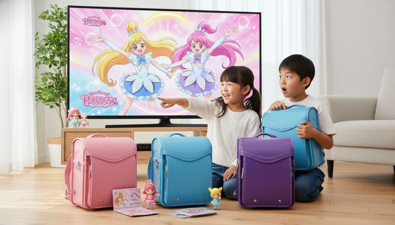 なぜランドセルのCMはプリキュア枠で流れるの?