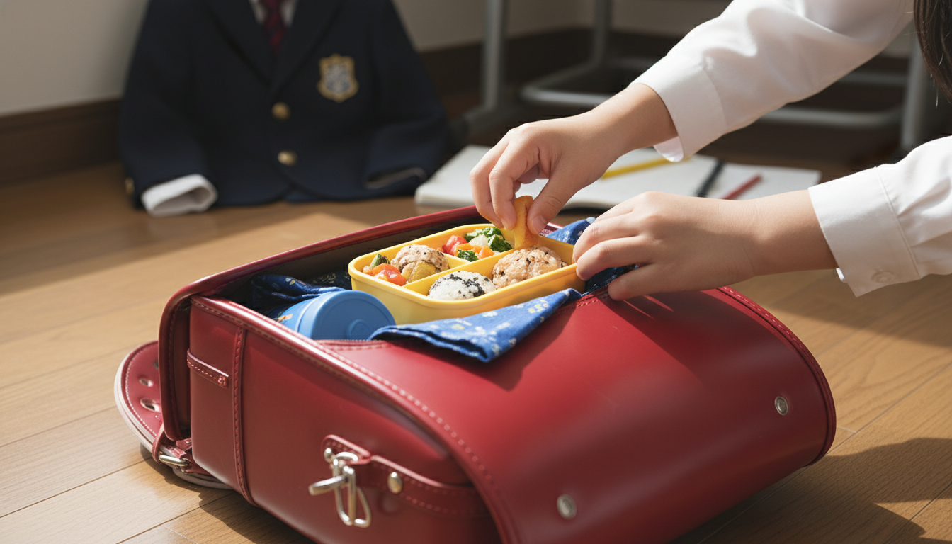 ランドセルにお弁当を入れるメリットと注意点