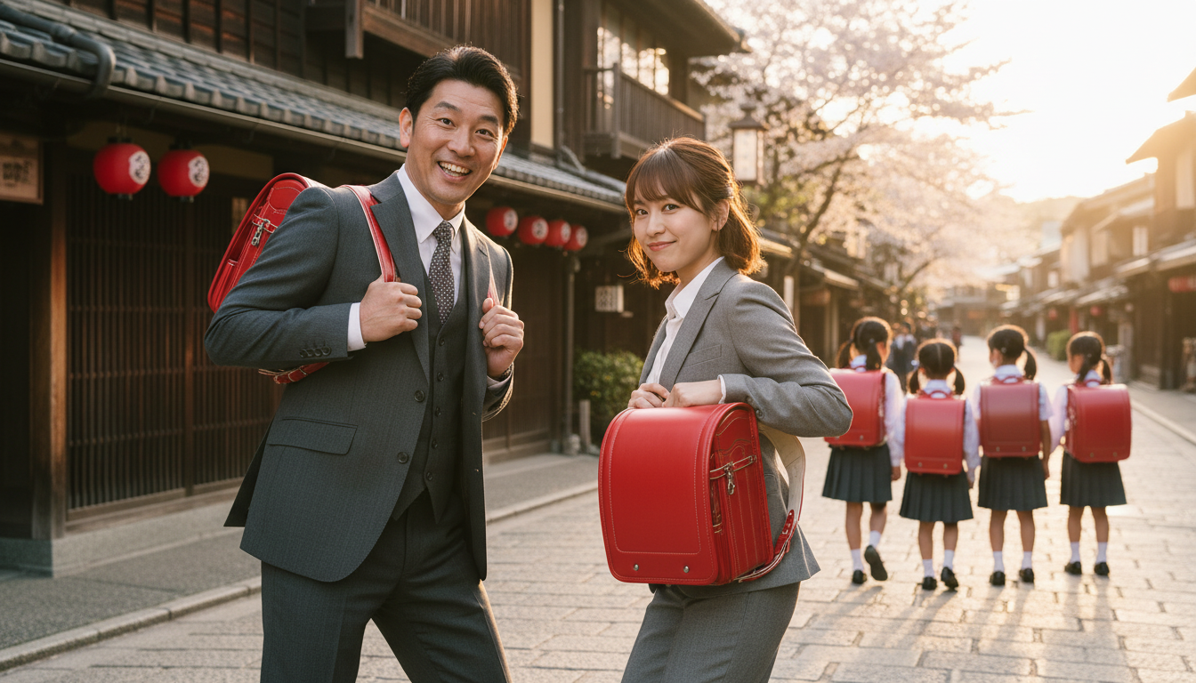 赤ランドセルと芸人さんの組み合わせが面白い理由