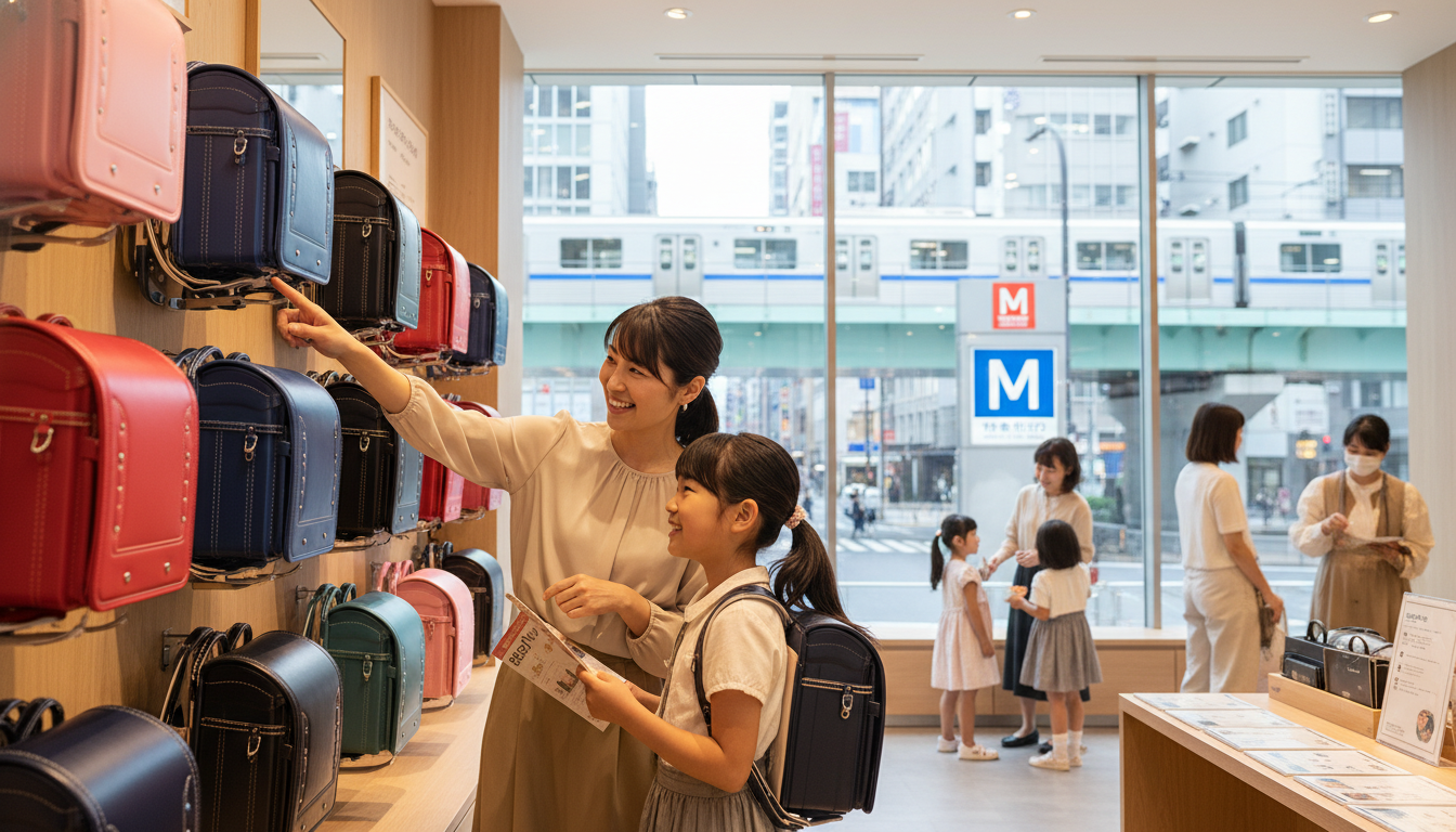 東京メトロ沿線なら効率よくランドセルを選べます