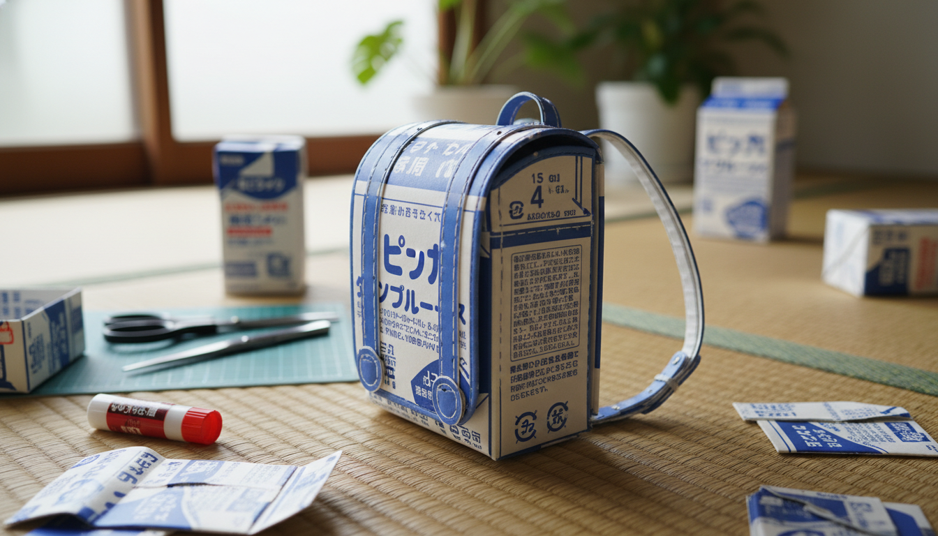 なぜ「たたみ」が牛乳パックランドセル作りで重要なのか