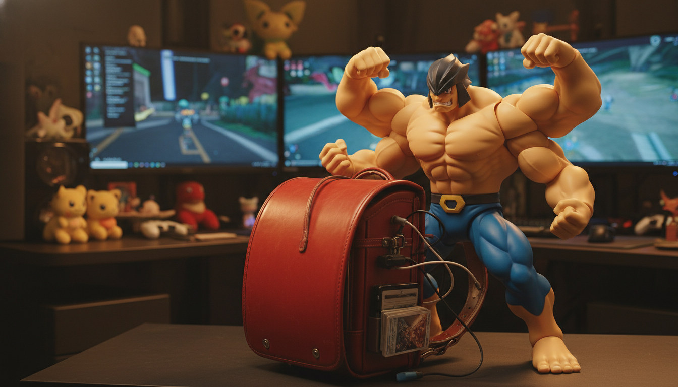 ランドセルさんの独特なプレイスタイル