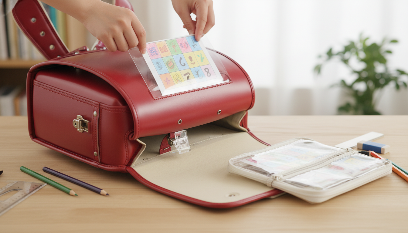 時間割ポケットがないときの具体的な代用方法
